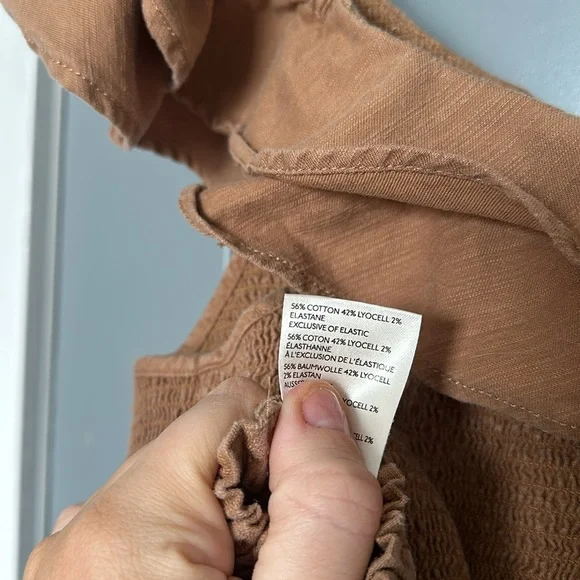 ANTHROPOLOGIE RUFFLE CROP TOP - Picture 5 of 5